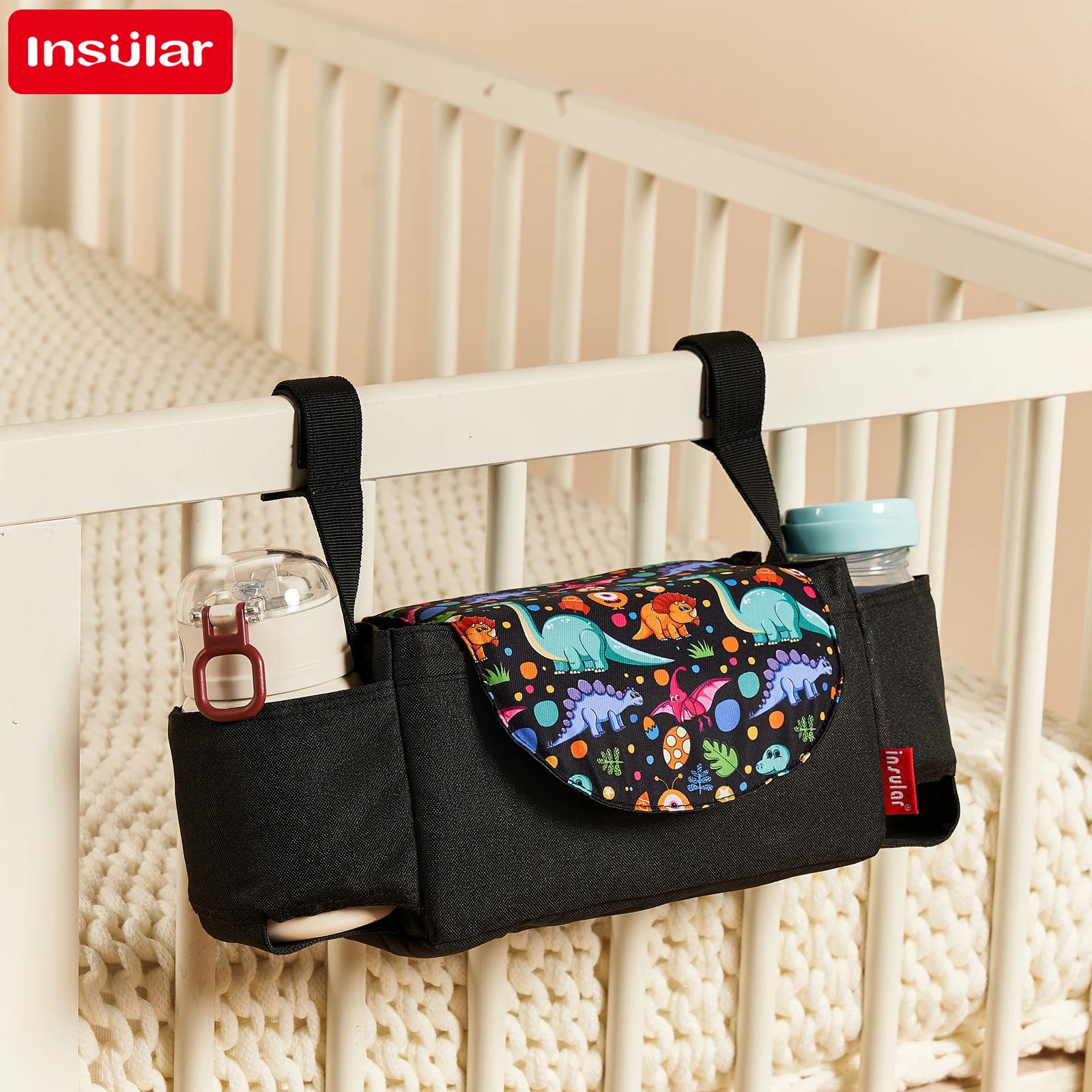 Backpack Diaper Bag - Sac à langer INSULAR isolé, grande