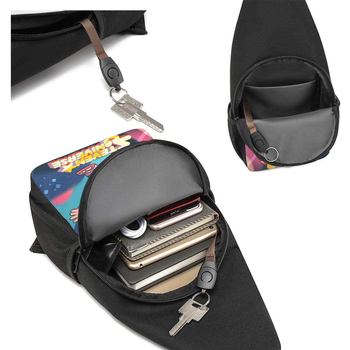 Sac de poitrine Steven Univers - Sling Backpack Shoulder avis et prix