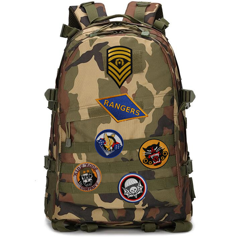 3D brodé SIX militaire avant v - Urban Backpack Tactical avis et prix