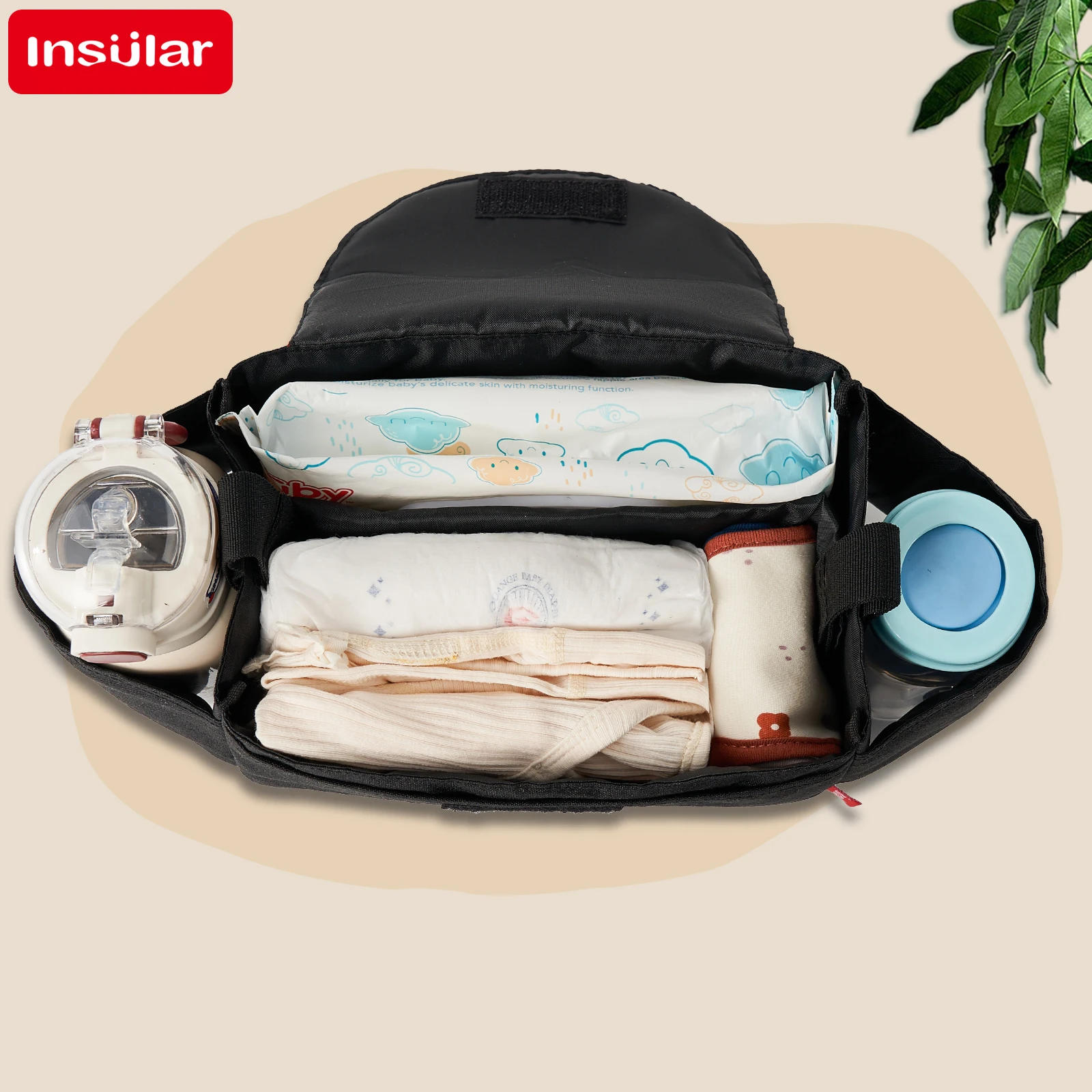 Sac à langer INSULAR isolé, gr - Backpack Diaper Bag avis et prix