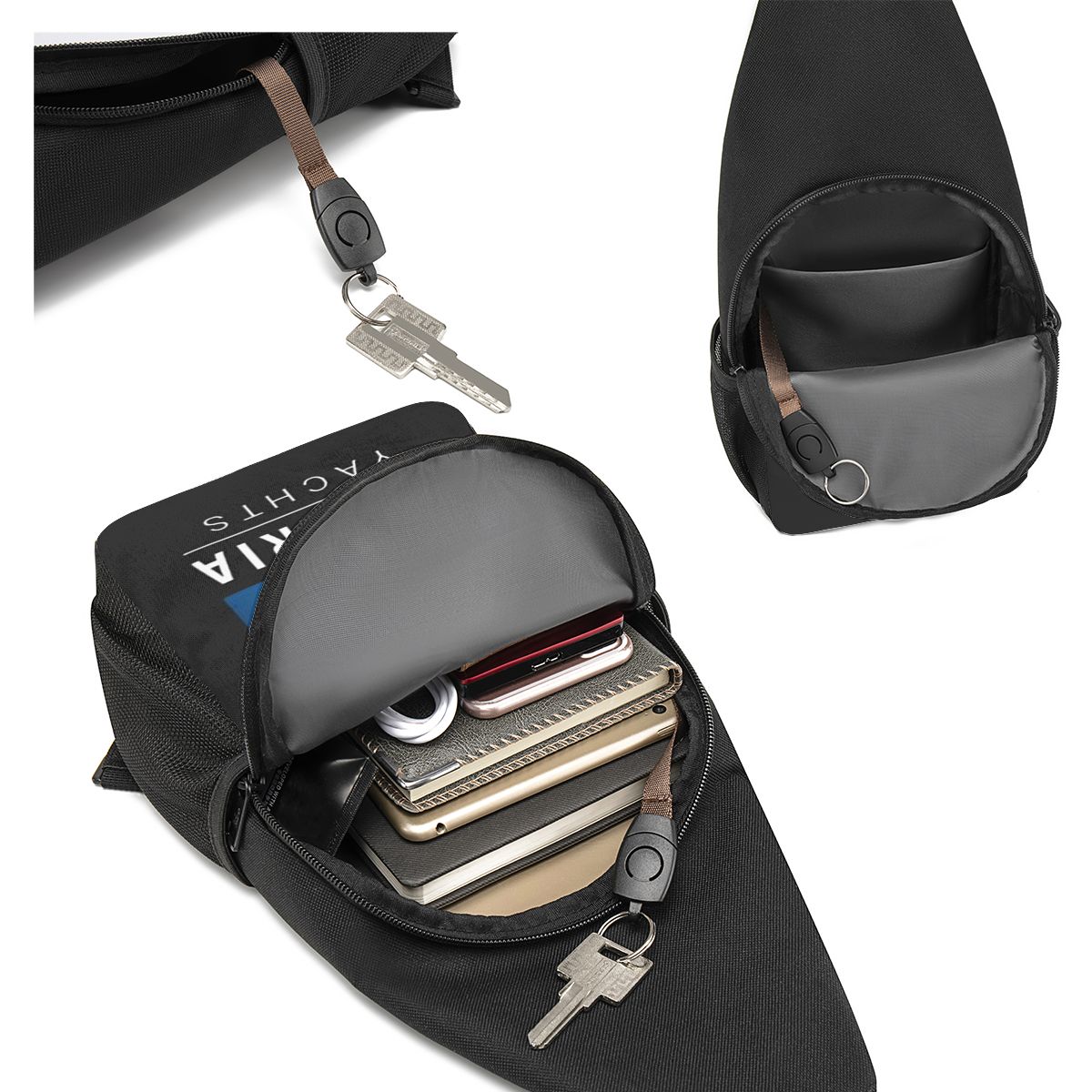 Bavaria Yachts – sac de poitri - Sling Backpack Shoulder avis et prix